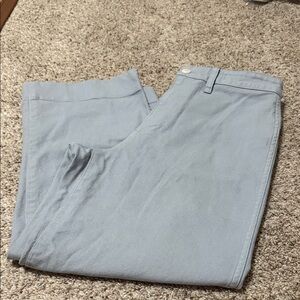 Madewell Light Blue Wide Leg Pants